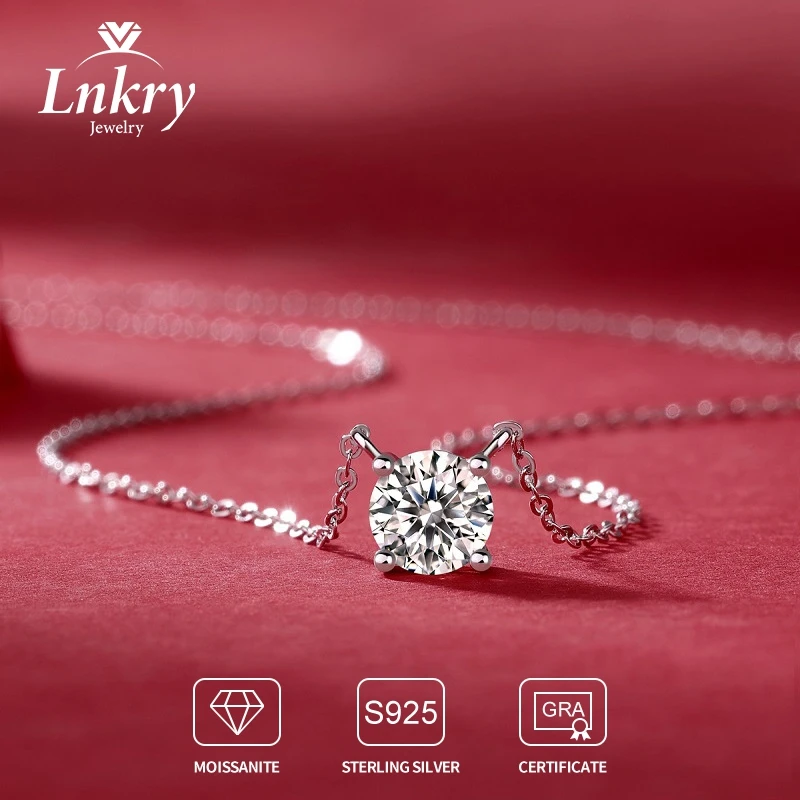 Lnkry 6,5 мм-9 мм ожерелье из муассанита-пасьянса с GRA для женщин, стерлинговое серебро 925 пробы, кулон с четырьмя когтями, ожерелье, свадебные украшения
Lnkry 6,5 мм-9 мм ожерелье из муассанита-пасьянса с GRA для женщин, стерлинговое серебро 925 пробы, кулон с четырьмя когтями, ожерелье, свадебные украшения