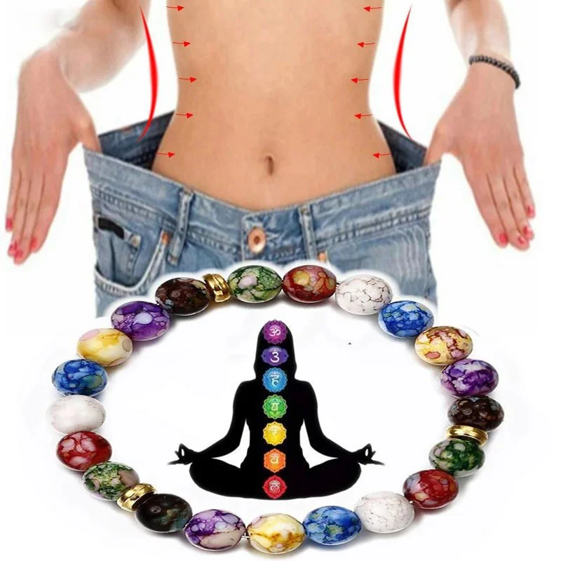 EVISPOL New 7 Chakra Treatment Men Bracelet Yoga Stone Adjustable Beads Bracelet Meditation Relaxation Anxiety Women's Bracele
EVISPOL New 7 Chakra Treatment Men Bracelet Yoga Stone Adjustable Beads Bracelet Meditation Relaxation Anxiety Women's Bracele