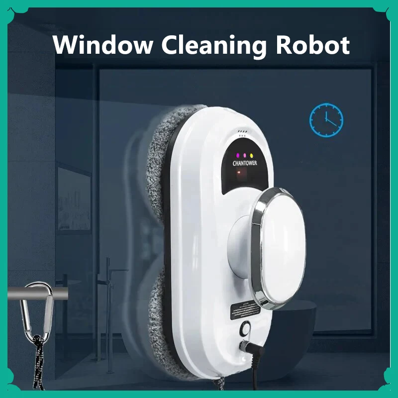 Smart Window Cleaning Robot Vacuum Cleaner Electric Glass Cleaner with Remote Control for Home Automatic Window Cleaner Robot
Smart Window Cleaning Robot Vacuum Cleaner Electric Glass Cleaner with Remote Control for Home Automatic Window Cleaner Robot