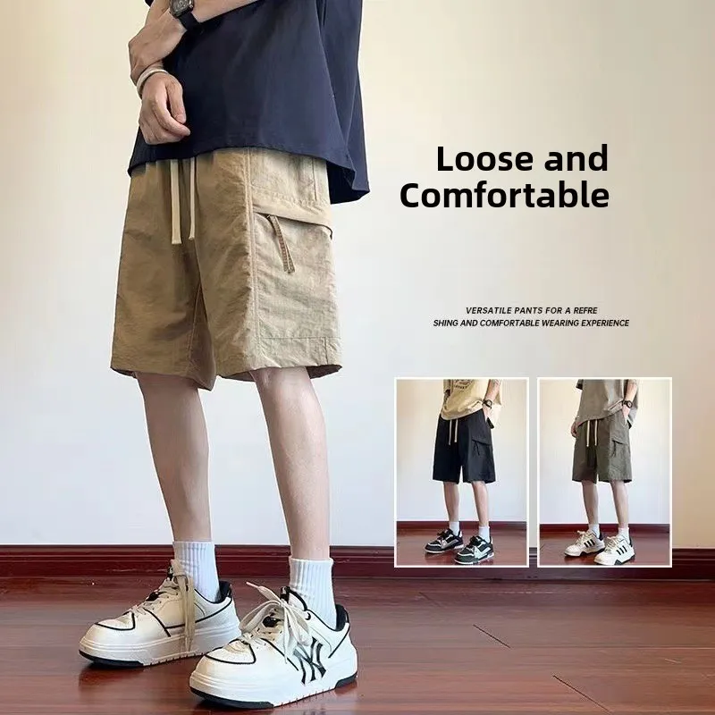 2026 Summer Men's Casual Lightweight Workwear Shorts Sporty Loose Fit Polyester Cotton Lined mid Waist Pocket Detail Shorts
2026 Summer Men's Casual Lightweight Workwear Shorts Sporty Loose Fit Polyester Cotton Lined mid Waist Pocket Detail Shorts