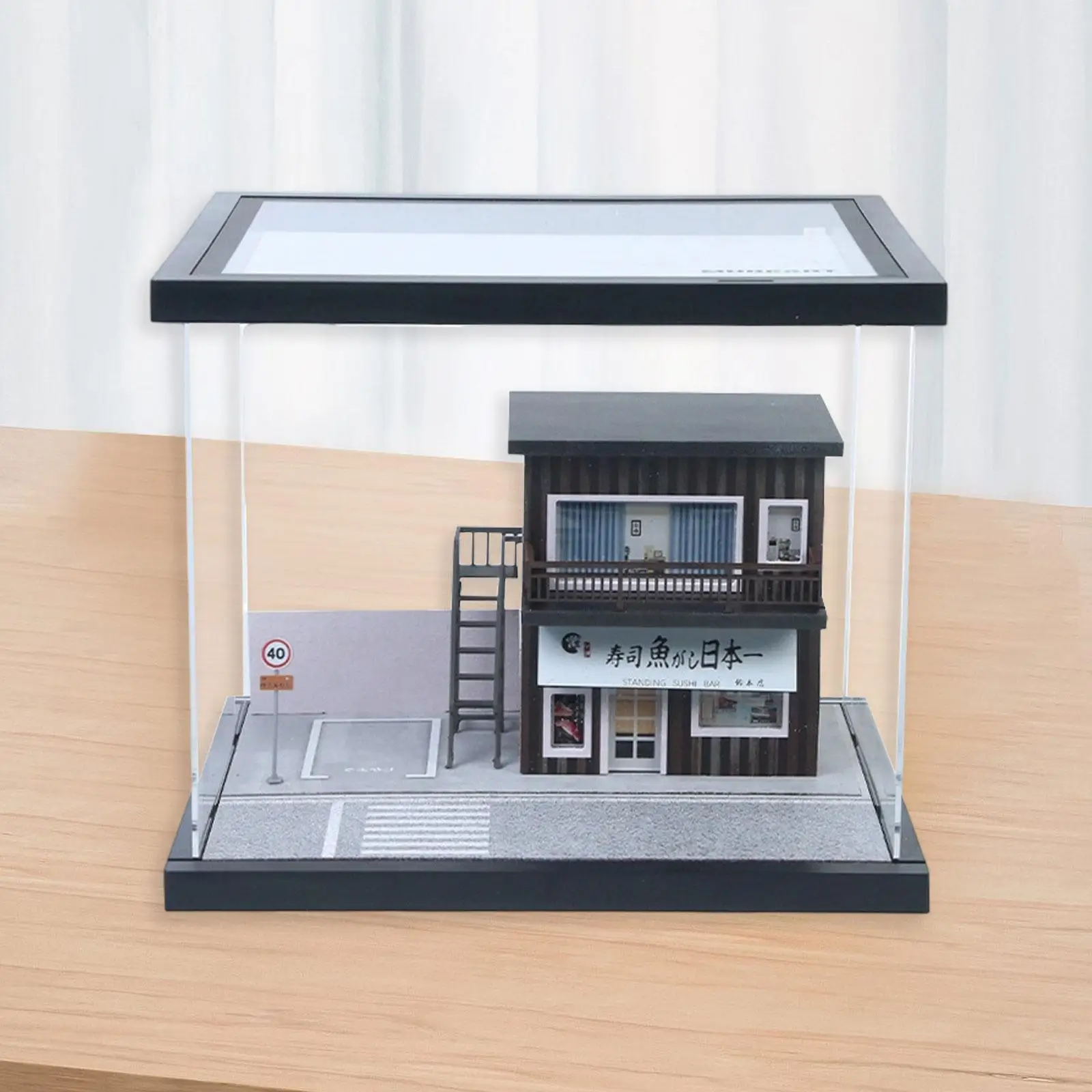 1/64 Model Car Display Case Street Shop Diorama Ornament Decoration Dustproof Organizer Toy Car Storage Box Miniature Scene
1/64 Model Car Display Case Street Shop Diorama Ornament Decoration Dustproof Organizer Toy Car Storage Box Miniature Scene