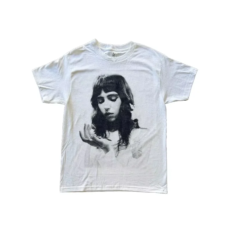 Clairo Plus Size Printed T-shirt for Both Men and Women, Summer New Casual T-shirt
Clairo Plus Size Printed T-shirt for Both Men and Women, Summer New Casual T-shirt