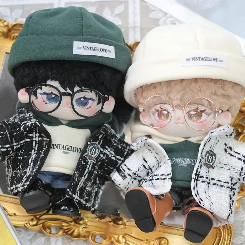 20cm Plush Toy Doll Clothes Small Fragrant Style Coat Melon Skin Hat Hoodies Shorts Set Back School Season Boy's Birthday Gift
20cm Plush Toy Doll Clothes Small Fragrant Style Coat Melon Skin Hat Hoodies Shorts Set Back School Season Boy's Birthday Gift