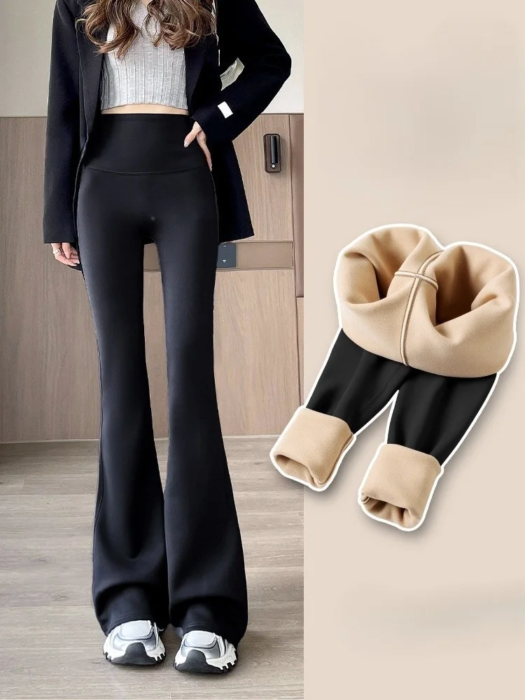 Брюки для йоги Коричневые женские растягивающиеся утепленные кожаные студенческие телесные бедра для бега с вышивкой Свободные брюки с термоклетчатыми матовыми V-образными вырезами
Брюки для йоги Коричневые женские растягивающиеся утепленные кожаные студенческие телесные бедра для бега с вышивкой Свободные брюки с термоклетчатыми матовыми V-образными вырезами