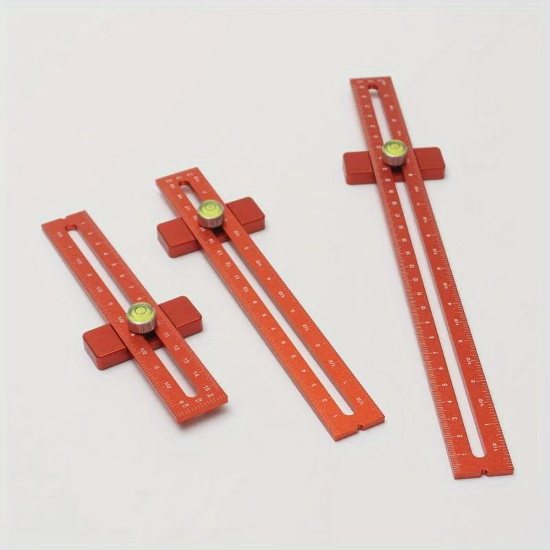Carpentry marking rule Parallel marker kit Ruler T rule Limit multifunctional adjustable marking tool