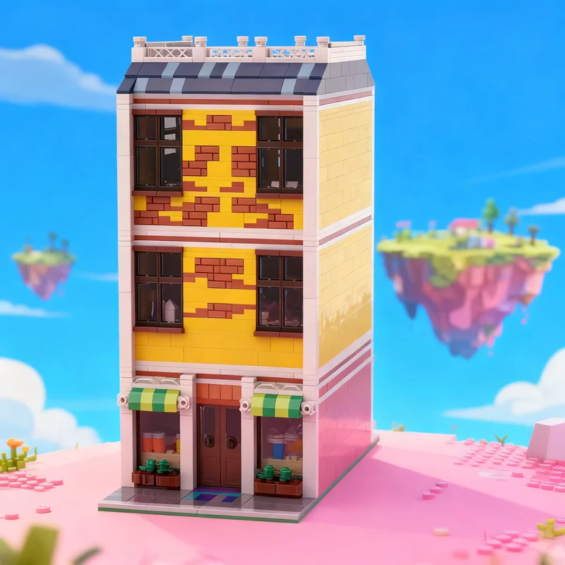 3824pcs MOC Surf Shop And Condo Modular Streetscape Model Building Blocks Construction Toys Christmas Gifts Brick Kids
3824pcs MOC Surf Shop And Condo Modular Streetscape Model Building Blocks Construction Toys Christmas Gifts Brick Kids