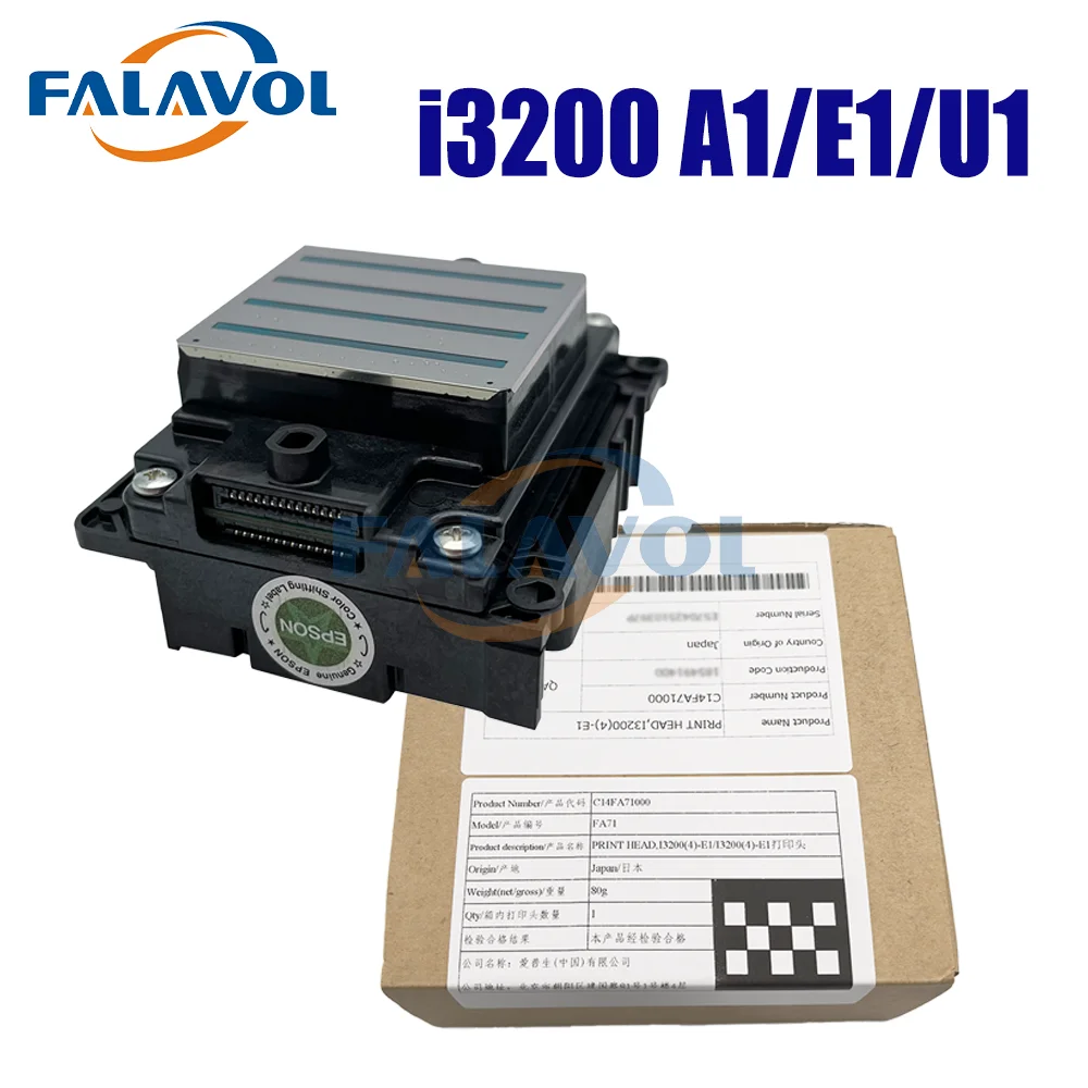 Falavol original i3200 E1 print head for Epson ECO solvent head for i3200 printer Includes i3200 A1/U1/E1 print head
Falavol original i3200 E1 print head for Epson ECO solvent head for i3200 printer Includes i3200 A1/U1/E1 print head