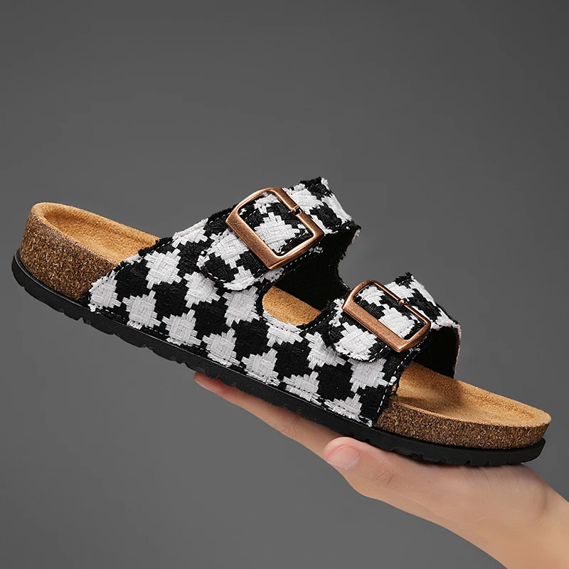 Plus Size Men Open Toe Casual Slides Adjustable Metal Buckle Cork Cushion Insole Anti Abrasion Sole Beach Home Daily Wear Sandal
Plus Size Men Open Toe Casual Slides Adjustable Metal Buckle Cork Cushion Insole Anti Abrasion Sole Beach Home Daily Wear Sandal