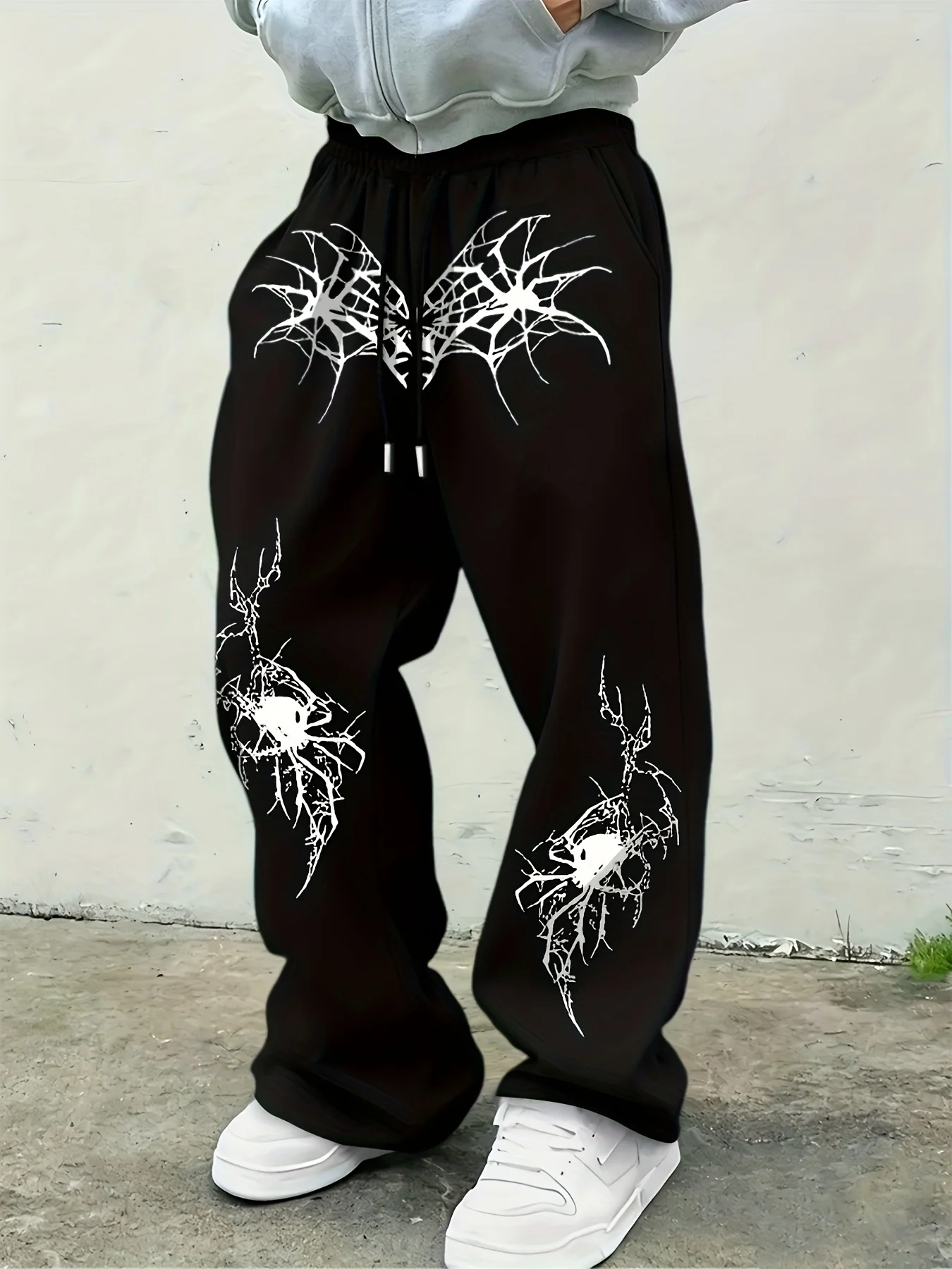 Men's Versatile Solid Color Drawstring Loose Casual Sports Trousers, Spring and Autumn Men's Outdoor Home Casual Trousers
Men's Versatile Solid Color Drawstring Loose Casual Sports Trousers, Spring and Autumn Men's Outdoor Home Casual Trousers