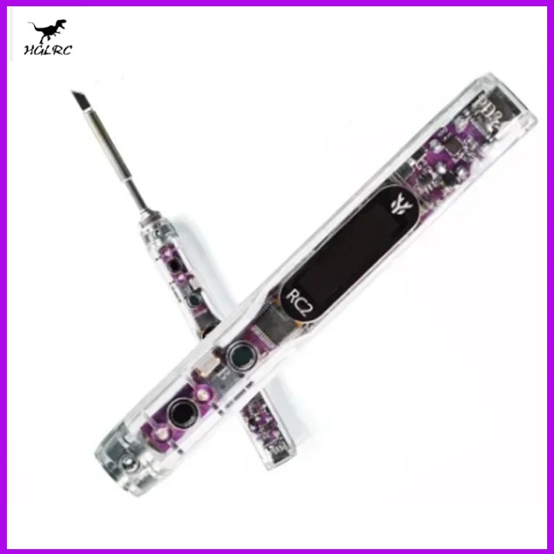 HGLRC RC2 Soldering Iron OLED HD Display Smart Constant Temperature Compatible with TS / T12 Soldering Lron Tips for FPV Drone
HGLRC RC2 Soldering Iron OLED HD Display Smart Constant Temperature Compatible with TS / T12 Soldering Lron Tips for FPV Drone
