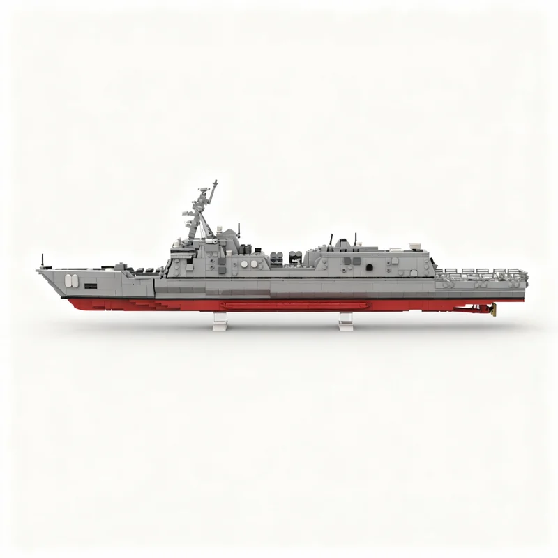 1039pcs MOC USS Constellation Class Frigate Creator Model Building Blocks Construction Toy Christmas Gifts DIY Creative Idea
1039pcs MOC USS Constellation Class Frigate Creator Model Building Blocks Construction Toy Christmas Gifts DIY Creative Idea
