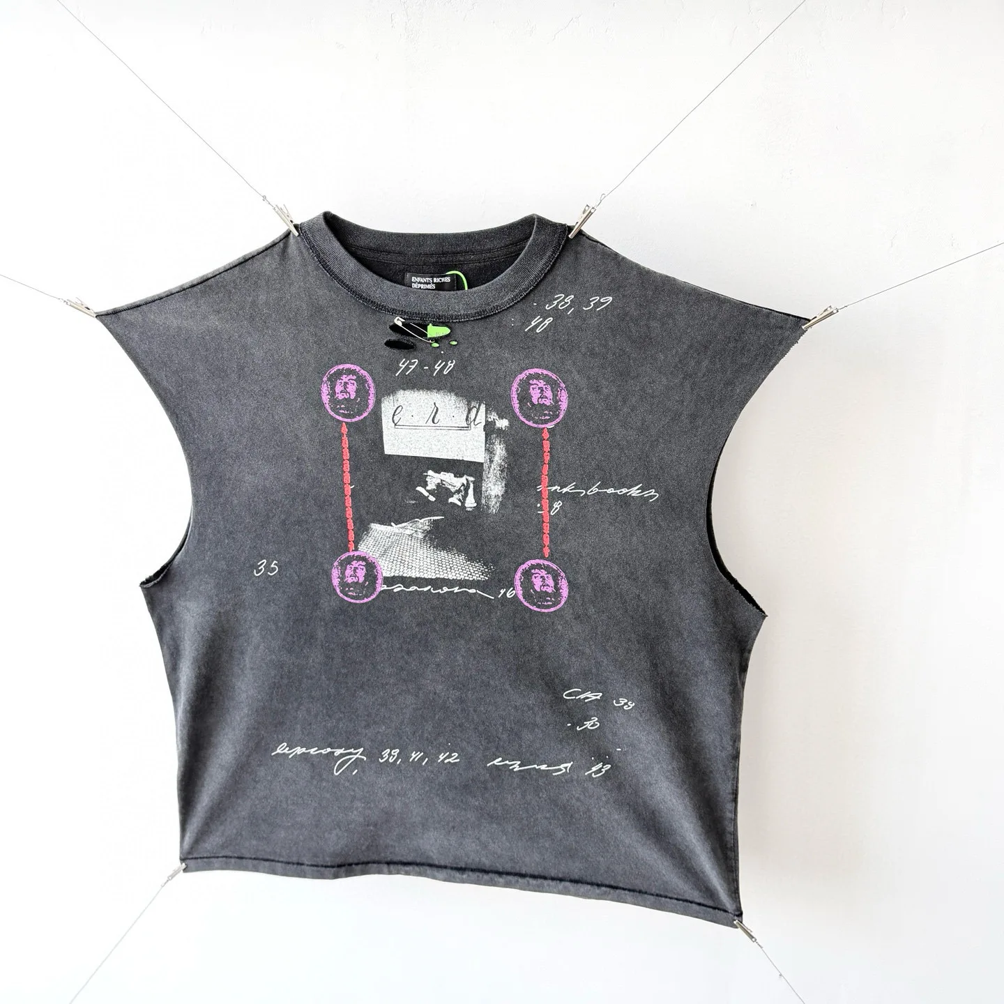 ERD Depred Rich Second Generation «HOLY RUNE» Ограниченная серия Тяжелый аalyptic Sle Изношенный жилет с подушечками
ERD Depred Rich Second Generation «HOLY RUNE» Ограниченная серия Тяжелый аalyptic Sle Изношенный жилет с подушечками