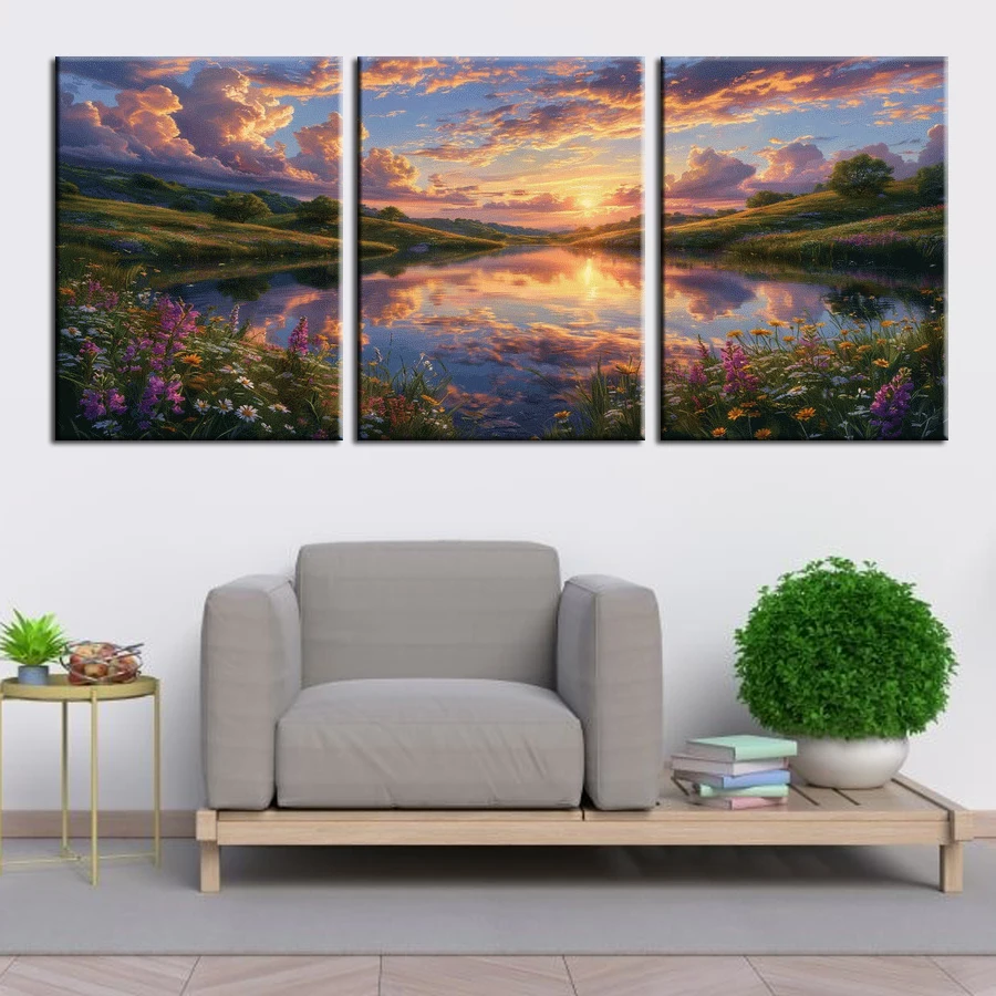 Fullcang Sunset Natural Scenery Lake Diy Diamond Art For Adults Painting Kits Triptych Full Mosaic Embroidery Picture 3Pcs/set
Fullcang Sunset Natural Scenery Lake Diy Diamond Art For Adults Painting Kits Triptych Full Mosaic Embroidery Picture 3Pcs/set