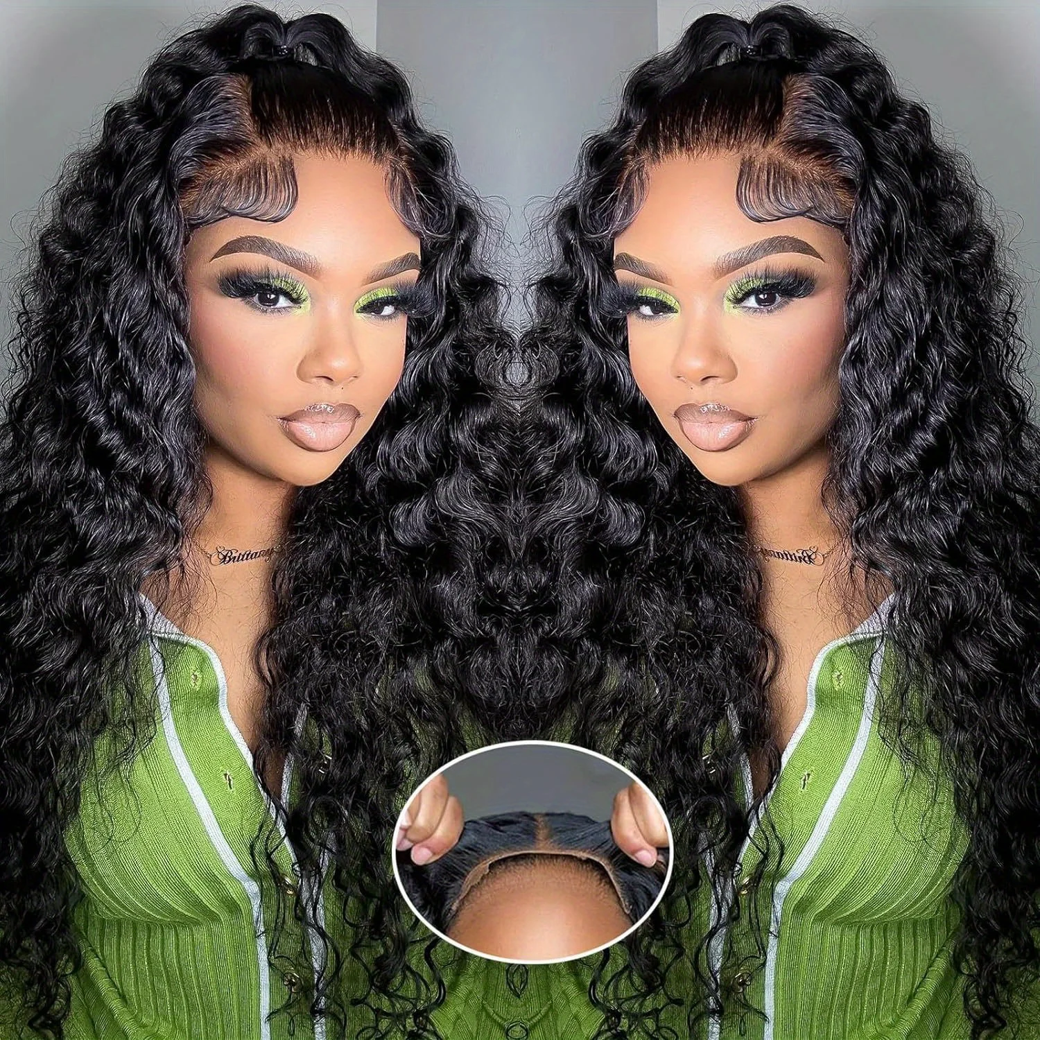 Deep Wave Lace Front Wigs Human Hair 200% Density 5*5 HD Lace Frontal Wigs Curly Human Hair Wig for Women 28 Inch Pre Plucked
Deep Wave Lace Front Wigs Human Hair 200% Density 5*5 HD Lace Frontal Wigs Curly Human Hair Wig for Women 28 Inch Pre Plucked