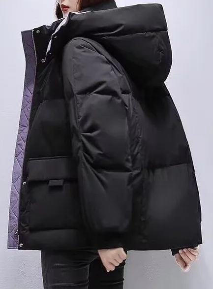 Parkas Womens Girls Autumn Polyamide Double-Layered Patchwork Tied Waist-Closed Flap Pocket Contrasting Buttoned Stand-Collar OL
Parkas Womens Girls Autumn Polyamide Double-Layered Patchwork Tied Waist-Closed Flap Pocket Contrasting Buttoned Stand-Collar OL