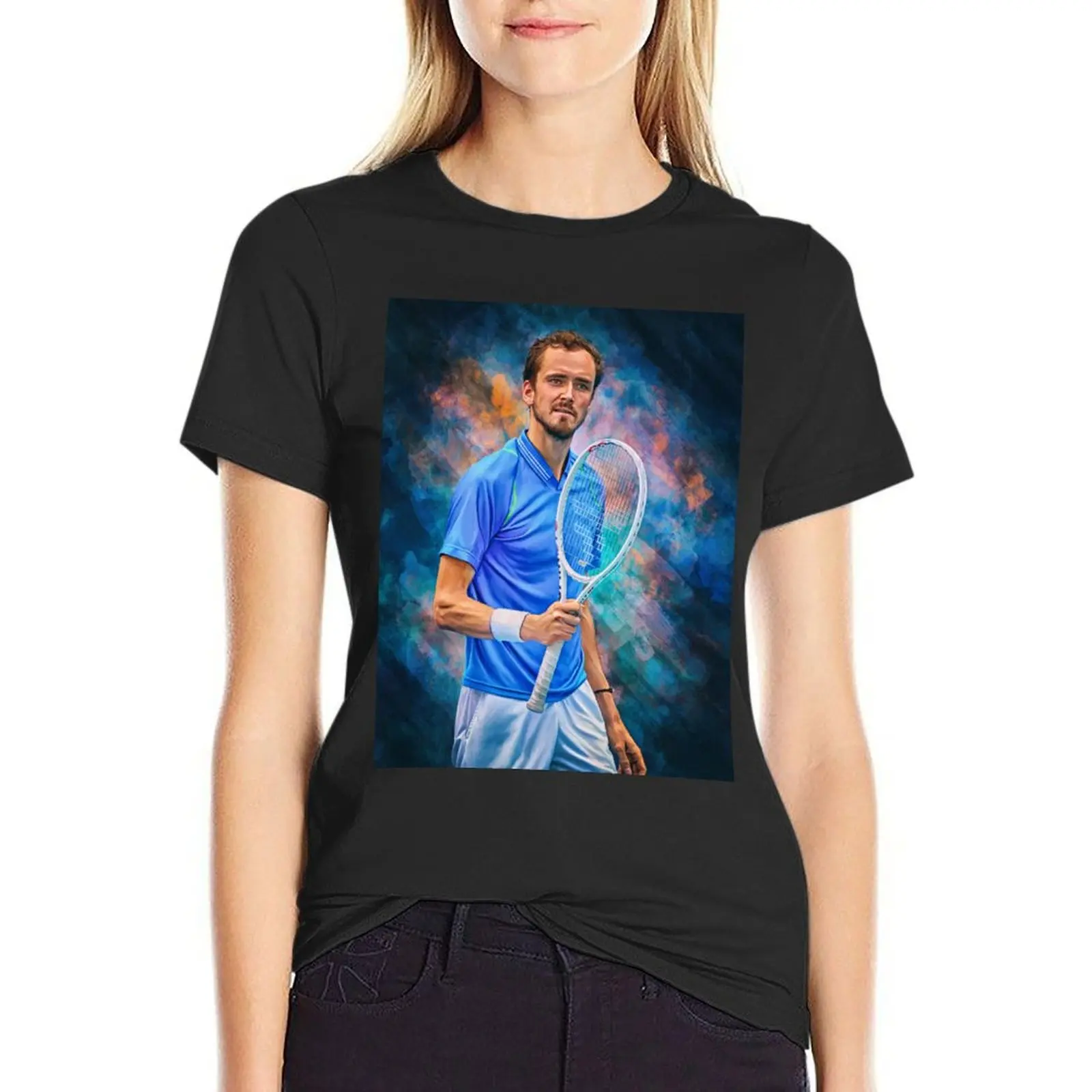 Daniil Medvedev come on gesture. Miami 2023 champion. Digital artwork print wall poster. Tennis fan art gift. T-Shirt
Daniil Medvedev come on gesture. Miami 2023 champion. Digital artwork print wall poster. Tennis fan art gift. T-Shirt