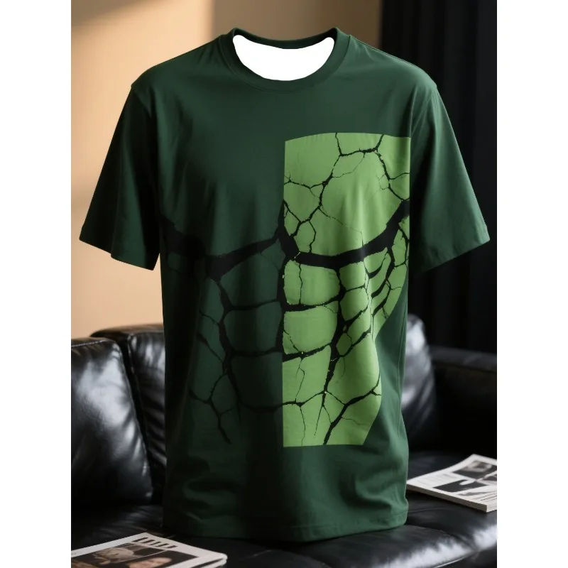MOTO-Summer New Adult Hulk Cracked Pattern Printed Loose-Fit Comfortable Quick-Dry T-Shirt
MOTO-Summer New Adult Hulk Cracked Pattern Printed Loose-Fit Comfortable Quick-Dry T-Shirt