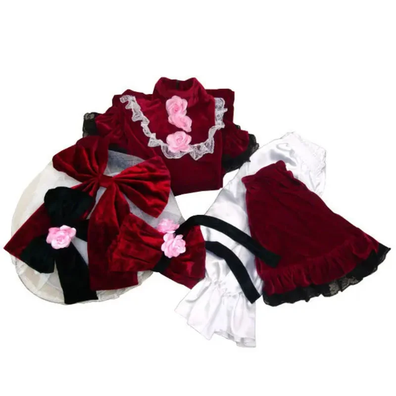 Rozen Maiden Pure Ruby Косплей Shinku Красное Платье Костюм на Хэллоуин на заказ; 6'x, 9;y'
Rozen Maiden Pure Ruby Косплей Shinku Красное Платье Костюм на Хэллоуин на заказ; 6'x, 9;y'