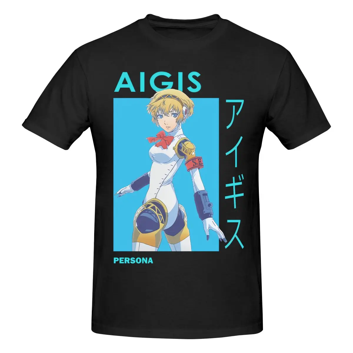Мужская футболка с принтом Funny Aigis SEES Ai-chan Aegis Persona, футболка унисекс, Kawaii
Мужская футболка с принтом Funny Aigis SEES Ai-chan Aegis Persona, футболка унисекс, Kawaii