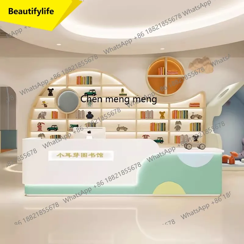 X188 Front desk Early education center Education and training institution Reception desk Shop bar checkout page
X188 Front desk Early education center Education and training institution Reception desk Shop bar checkout page