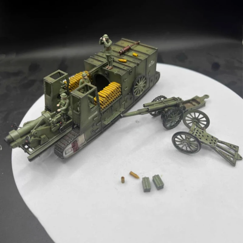 1/72 Scale Towed Gun (Gun Carrier Mk.I) Simulation Model Static Display Collectible Toy Gift Souvenir Decoration
1/72 Scale Towed Gun (Gun Carrier Mk.I) Simulation Model Static Display Collectible Toy Gift Souvenir Decoration