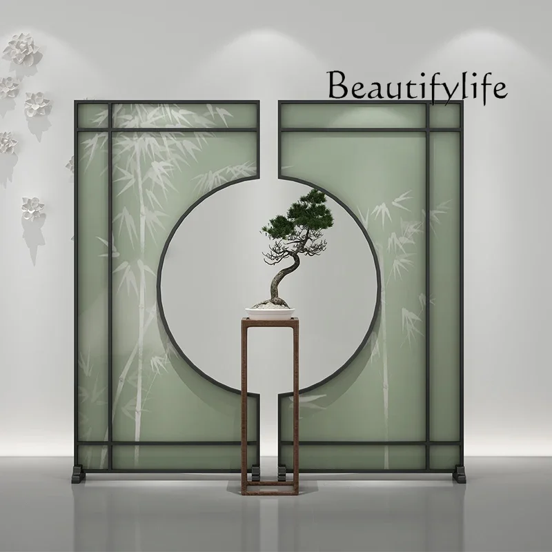 BJ New Chinese Screen Light Luxury Art Living Room Partition Solid Wood Large Seat Screen Movable Ash Wood Background
BJ New Chinese Screen Light Luxury Art Living Room Partition Solid Wood Large Seat Screen Movable Ash Wood Background