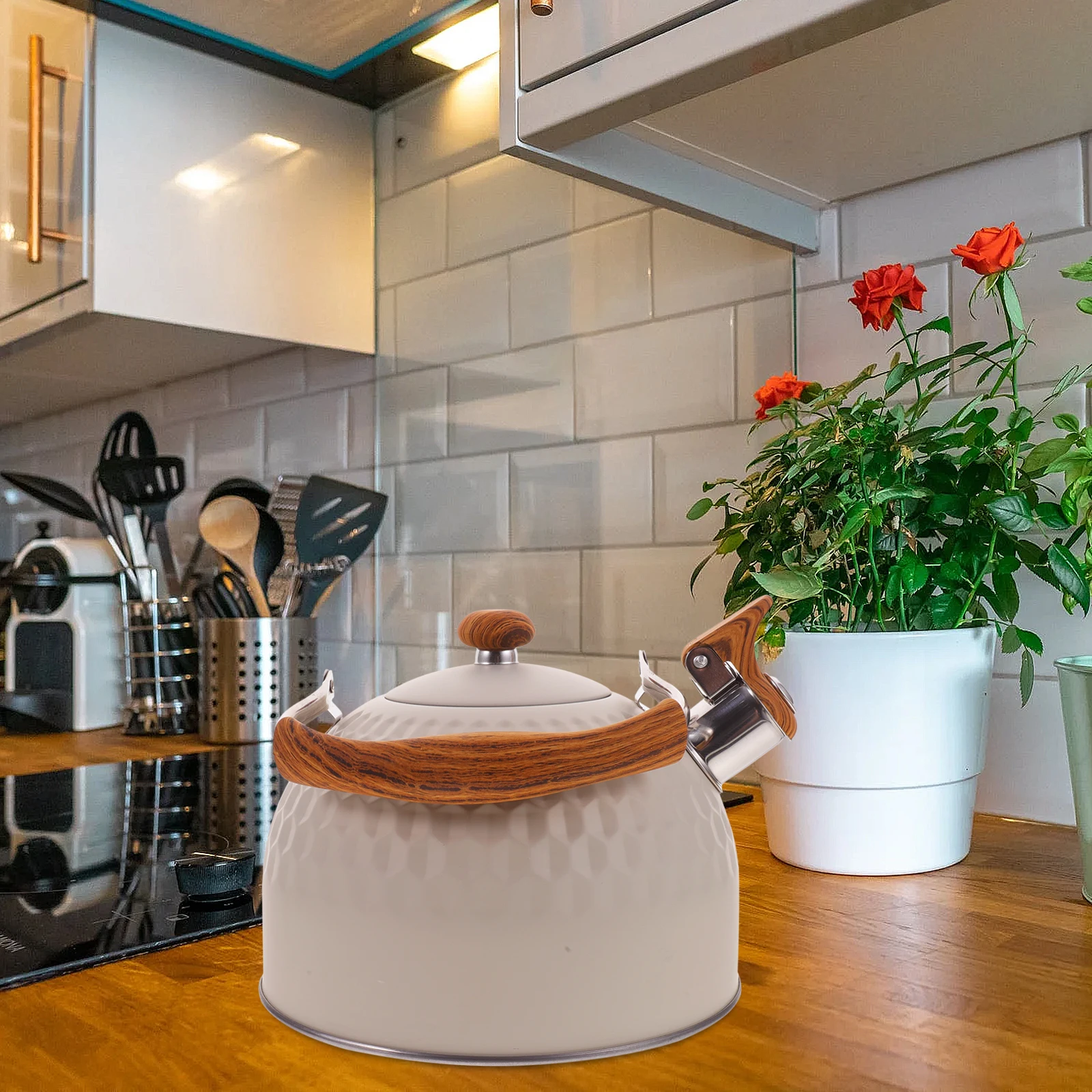 Stainless Steel Kettle Water Boiler Large Diameter Spout Heat Resistant Bottom Suitable Gas Stove Induction Cooker Safe Hygienic
Stainless Steel Kettle Water Boiler Large Diameter Spout Heat Resistant Bottom Suitable Gas Stove Induction Cooker Safe Hygienic