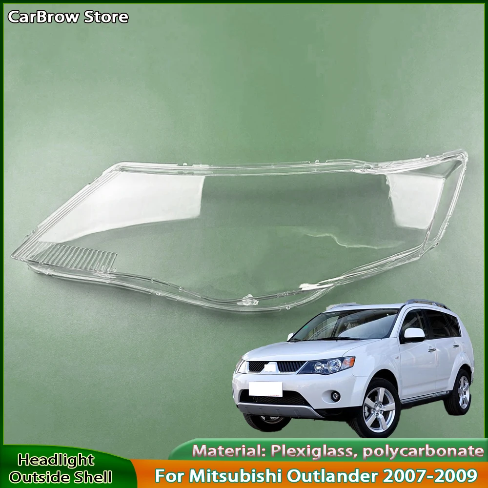 Car Front Light Transparent Housing Headlamp Shell For Mitsubishi Outlander 2007 2008 2009 Headlight Assembly Lens Cover
Car Front Light Transparent Housing Headlamp Shell For Mitsubishi Outlander 2007 2008 2009 Headlight Assembly Lens Cover