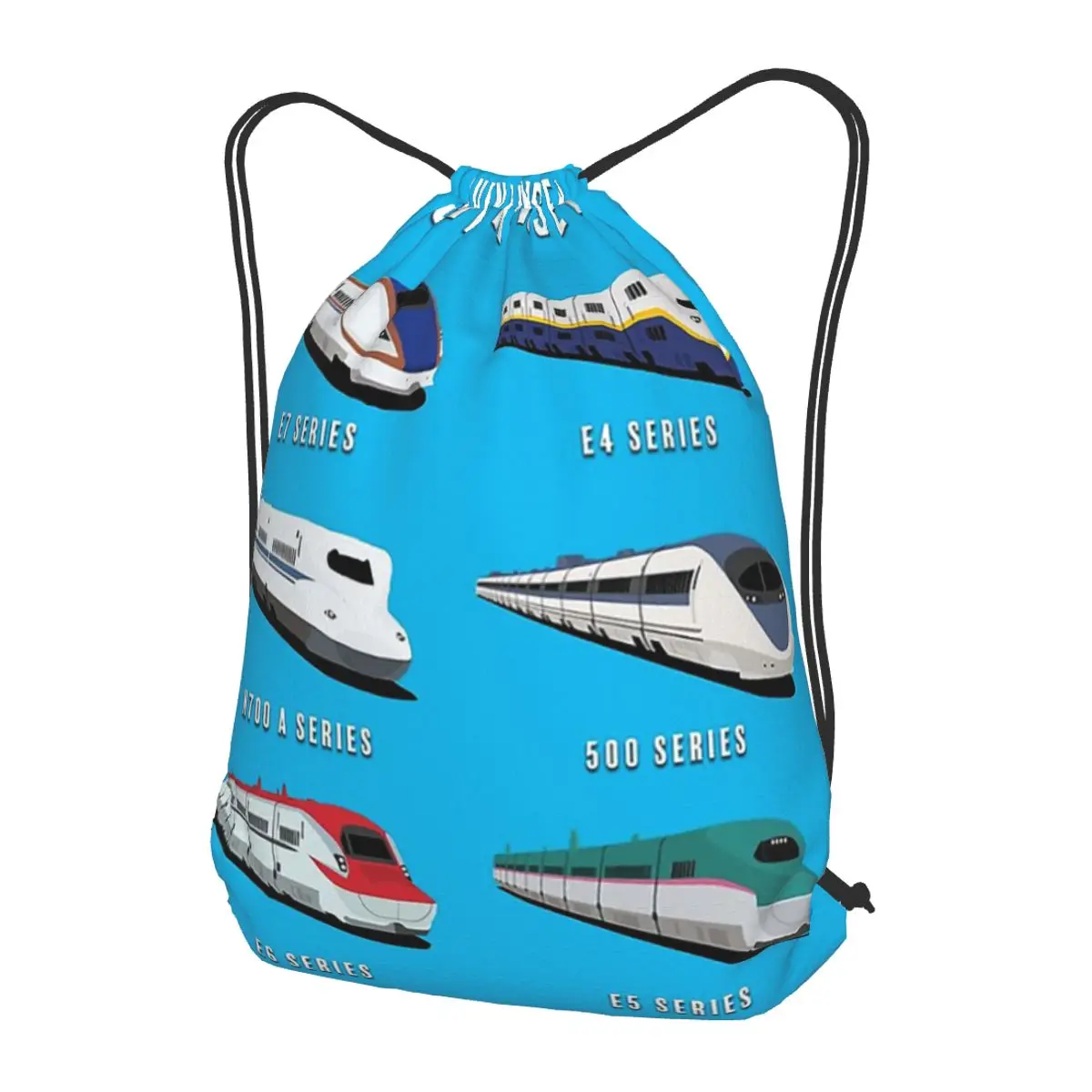 Japanese Shinkansen Bullet Trains Backpacks Multi-function Drawstring Bundle Pocket Sports Bag Book Bags for Man Woman Students
Japanese Shinkansen Bullet Trains Backpacks Multi-function Drawstring Bundle Pocket Sports Bag Book Bags for Man Woman Students