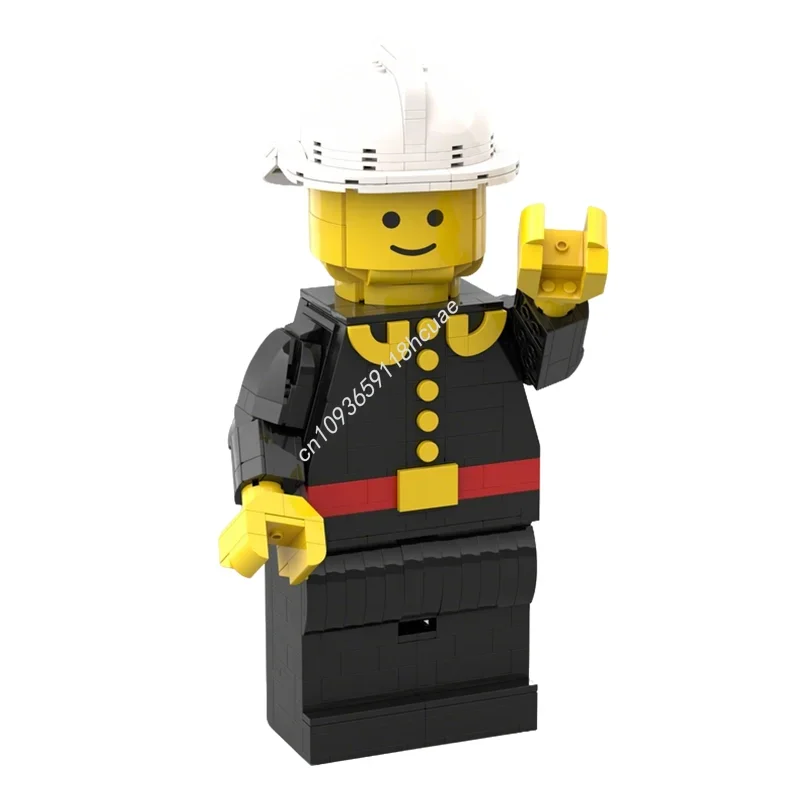 706pcs MOC Town Classic Upscaled Fire Chief Model Building Blocks Architecture DIY Toy Christmas Gift Creative Education
706pcs MOC Town Classic Upscaled Fire Chief Model Building Blocks Architecture DIY Toy Christmas Gift Creative Education