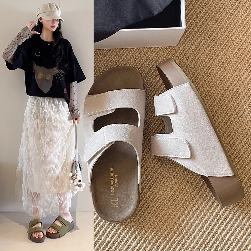 2026 Fashion Thick Bottom Women's Slippers Summer New Women's Sandals Luxury Designer Sandals Flat Shoes for Women
2026 Fashion Thick Bottom Women's Slippers Summer New Women's Sandals Luxury Designer Sandals Flat Shoes for Women
