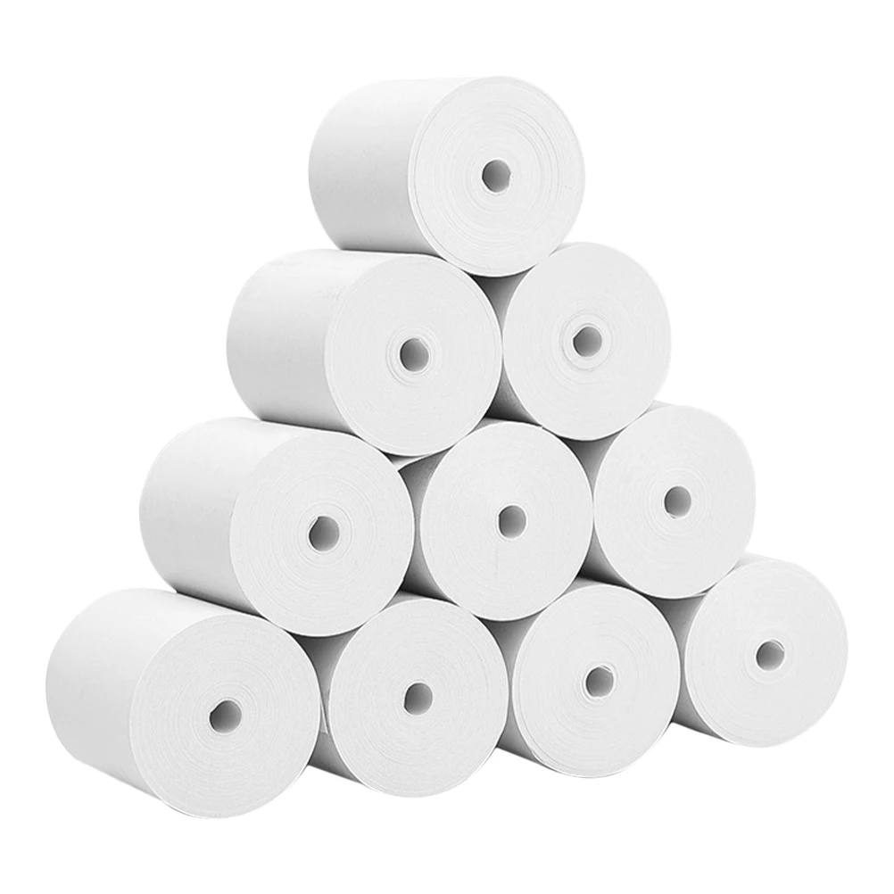 20pcs Thermal Rolls 55mm Supermarket Cash Register Receipt Printer Paper for Credit Card Machine Clear Printing
20pcs Thermal Rolls 55mm Supermarket Cash Register Receipt Printer Paper for Credit Card Machine Clear Printing