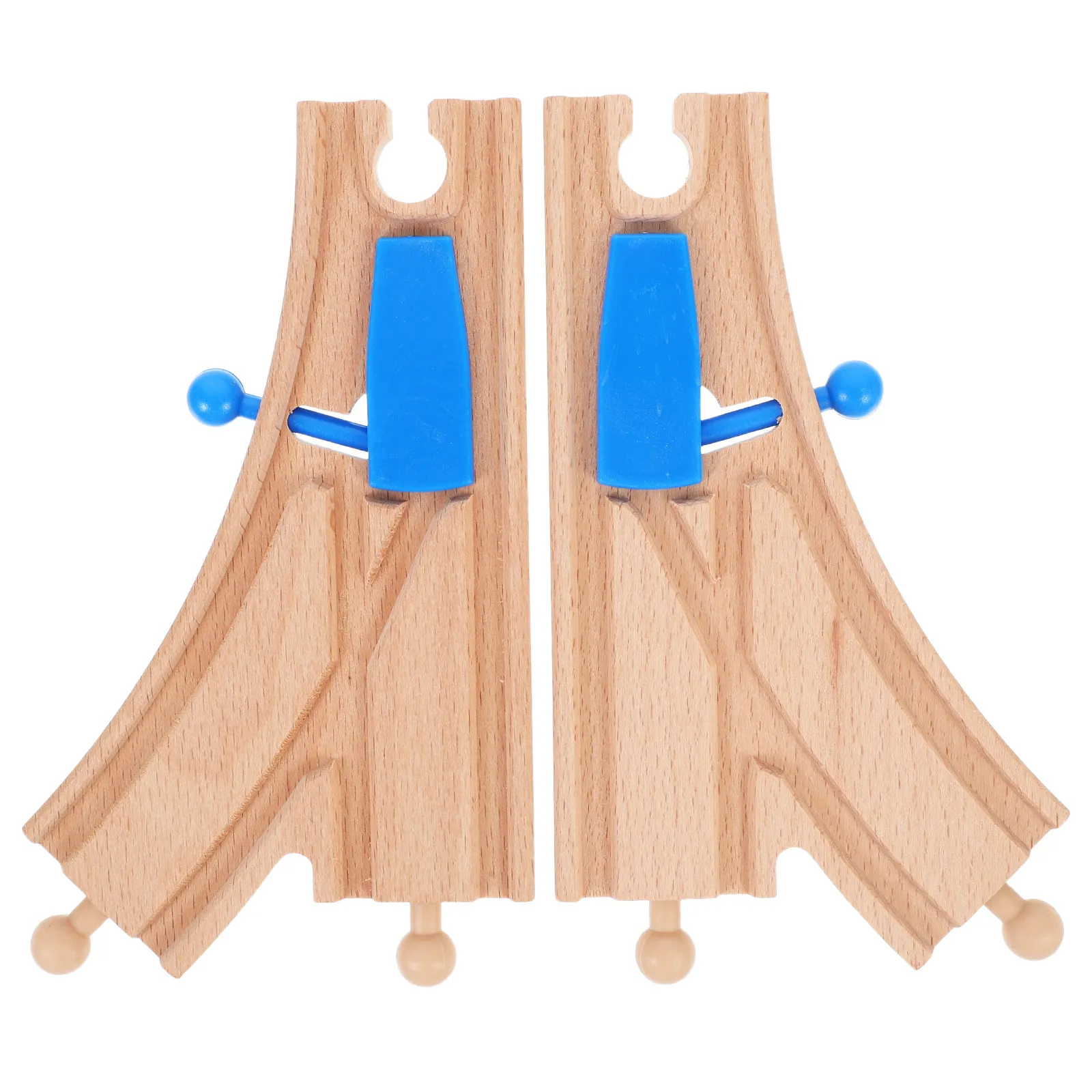 2Pcs Wooden Train Track Intersections Switch Track Accessories Enhance Creativity Educational Fun Play Expanding Railway Scenes
2Pcs Wooden Train Track Intersections Switch Track Accessories Enhance Creativity Educational Fun Play Expanding Railway Scenes