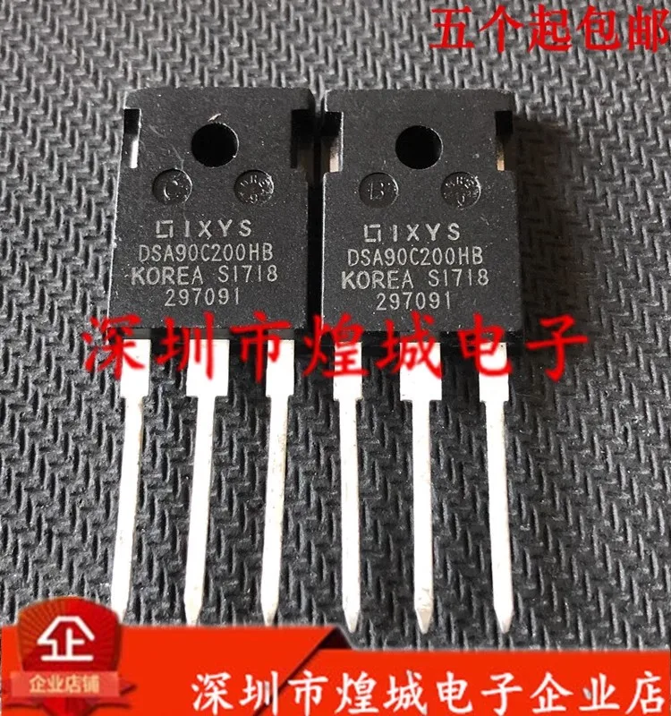 5 шт., DSA90C200HB TO-247, 200 в, 90 А, новая модель, может быть куплен напрямую из Shenzhen Huangcheng Electronics 
5 шт., DSA90C200HB TO-247, 200 в, 90 А, новая модель, может быть куплен напрямую из Shenzhen Huangcheng Electronics