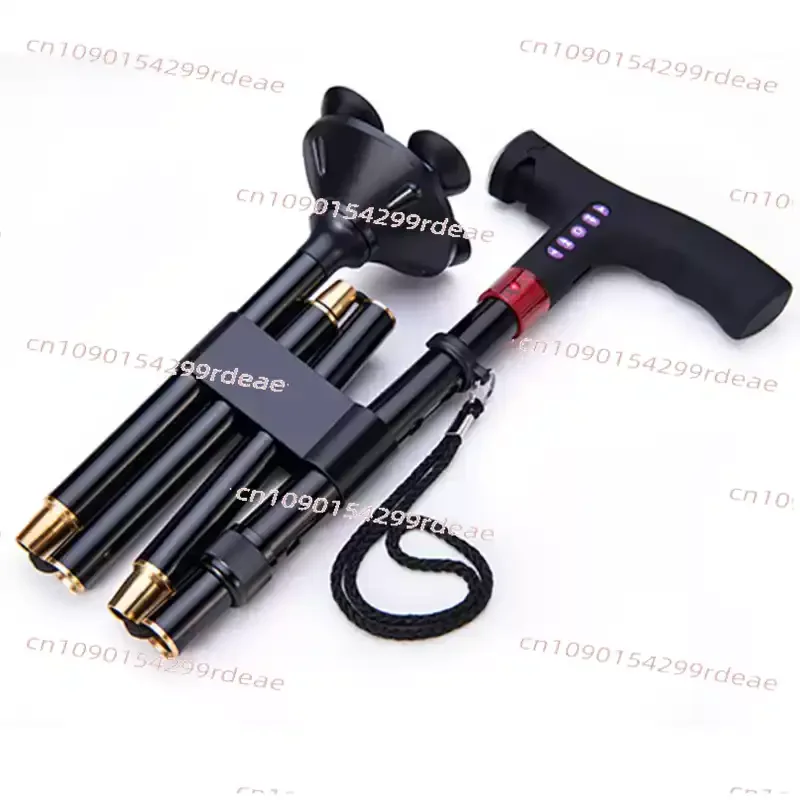 Elderly Adjustable L-ED Walking Cane FM Radio MP3 Smart Safety Fall Alarm Walking Stick Trusty Sticks for the Elder Fathers
Elderly Adjustable L-ED Walking Cane FM Radio MP3 Smart Safety Fall Alarm Walking Stick Trusty Sticks for the Elder Fathers