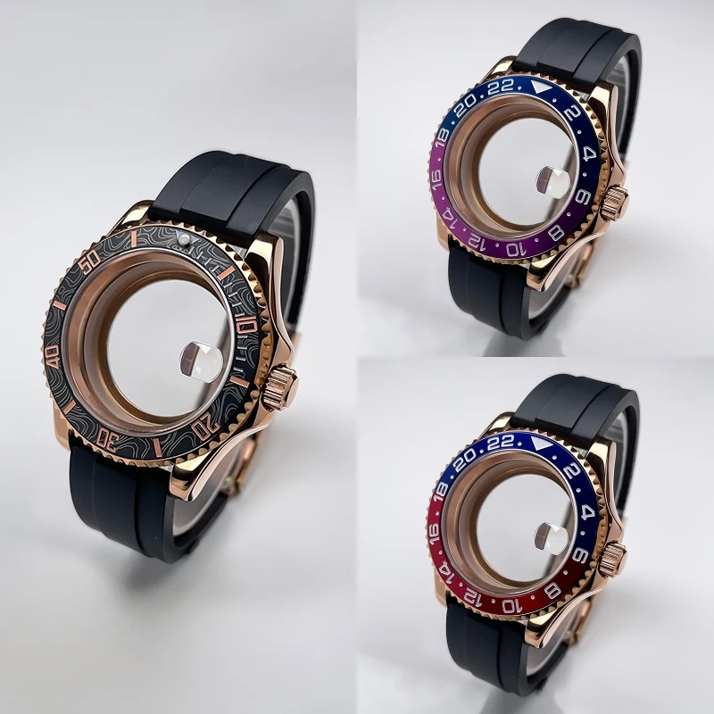 Корпус NH35 40 мм, полностью розовое золото, дизайн YM, двусторонний вращающийся безель, резиновый ремешок, сапфировое стекло, модифицированный корпус часов с механизмом NH35
Корпус NH35 40 мм, полностью розовое золото, дизайн YM, двусторонний вращающийся безель, резиновый ремешок, сапфировое стекло, модифицированный корпус часов с механизмом NH35