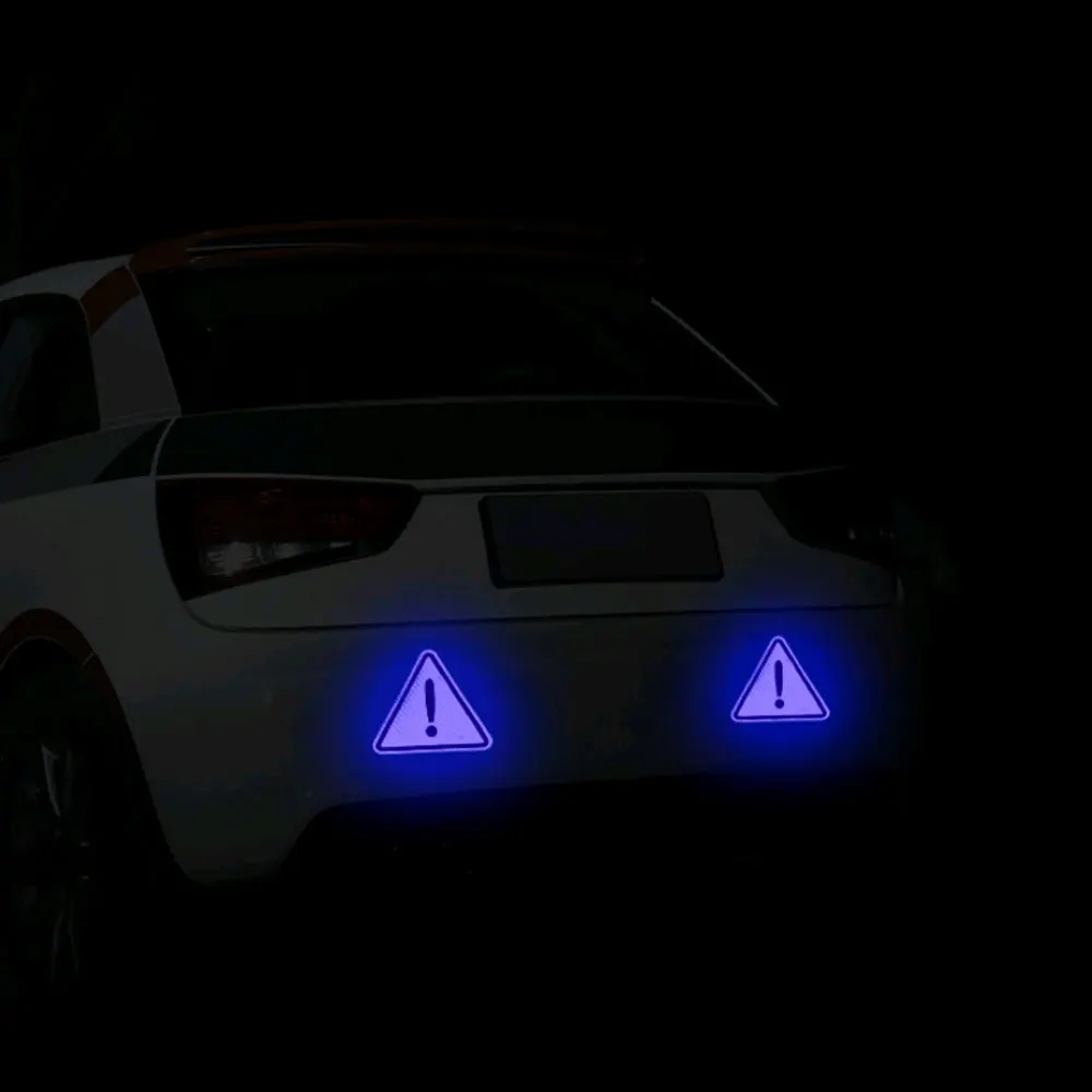 1x Car Exterior Night Driving Safety Reflective Sticker Car Sticker Triangle Exclamation Mark Reflective Warning Sign Car Parts
1x Car Exterior Night Driving Safety Reflective Sticker Car Sticker Triangle Exclamation Mark Reflective Warning Sign Car Parts