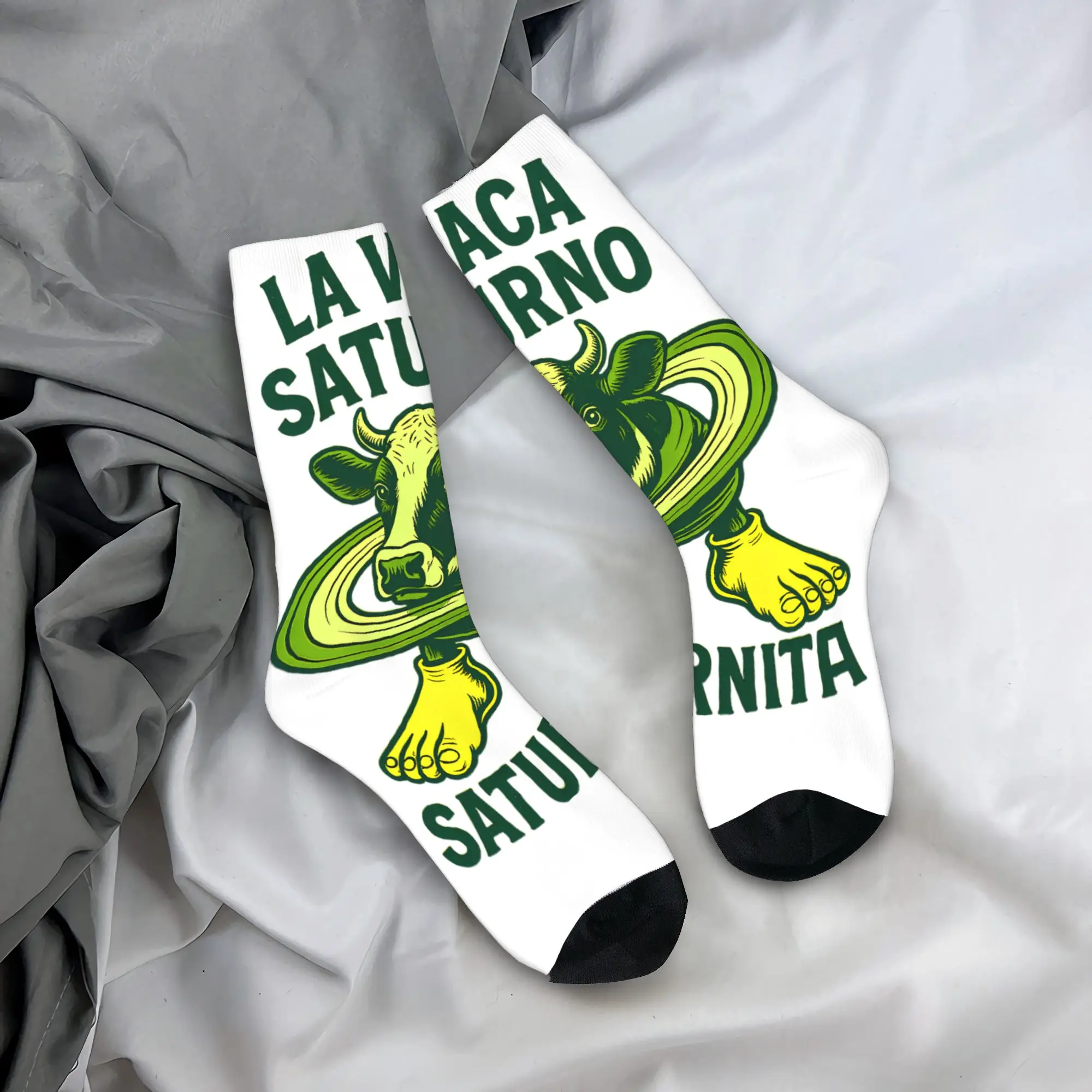 Носки для пар, сатурнинские коровьи чулки, противоскользящие мягкие дышащие носки, осенние элегантные дизайнерские спортивные носки на открытом воздухе 
Носки для пар, сатурнинские коровьи чулки, противоскользящие мягкие дышащие носки, осенние элегантные дизайнерские спортивные носки на открытом воздухе