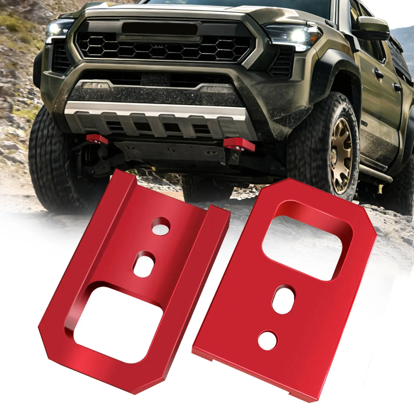 Front Tow Hook For Toyota Tacoma 2024-2026 4Runner 2025-2026 Land Cruiser 250 2024-2025
Front Tow Hook For Toyota Tacoma 2024-2026 4Runner 2025-2026 Land Cruiser 250 2024-2025