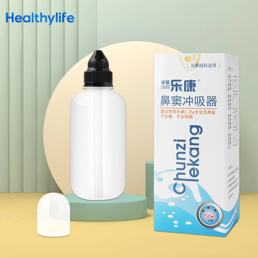 250ML Nasal Irrigator Nasal Rinse Bottle Nasal Wash Cleaner Nose Protector Avoid Allergic Rhinitis Adults Children Neti Dropship
250ML Nasal Irrigator Nasal Rinse Bottle Nasal Wash Cleaner Nose Protector Avoid Allergic Rhinitis Adults Children Neti Dropship