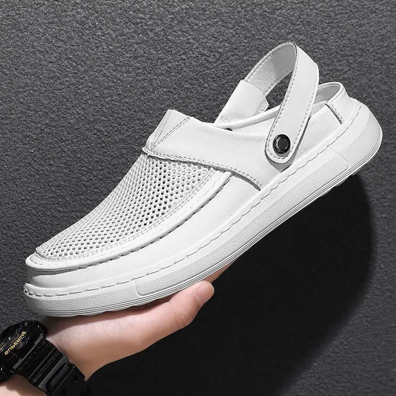 2026 Summer Men Sandals Genuine Leather Mens Casual Shoes Outdoor Men Leather Sandals for Men Beach Shoes Roman mens Shoes
2026 Summer Men Sandals Genuine Leather Mens Casual Shoes Outdoor Men Leather Sandals for Men Beach Shoes Roman mens Shoes