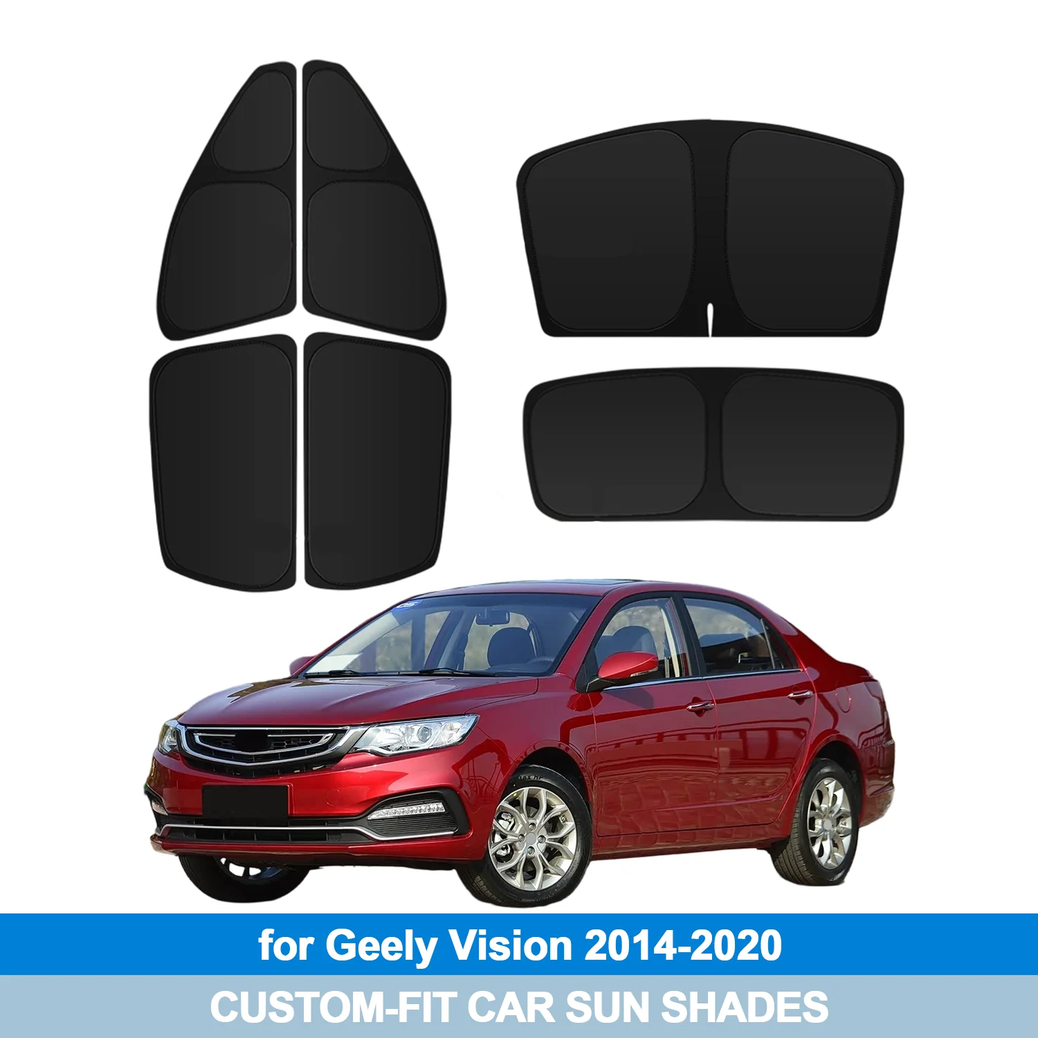For Geely Vision S1 X1 X3 2014-2020 Windshield Sun Shade Side Window Shades Cover Sun Visor Shield Privacy Protection Car
For Geely Vision S1 X1 X3 2014-2020 Windshield Sun Shade Side Window Shades Cover Sun Visor Shield Privacy Protection Car