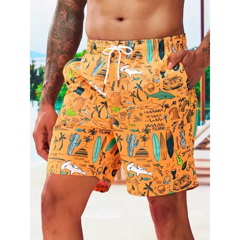 Fashionable Breathable Quick Drying Shorts, Men's Sports, Fitness, Beach, Basketball Shorts, 3D Printed Quick Drying Shorts
Fashionable Breathable Quick Drying Shorts, Men's Sports, Fitness, Beach, Basketball Shorts, 3D Printed Quick Drying Shorts