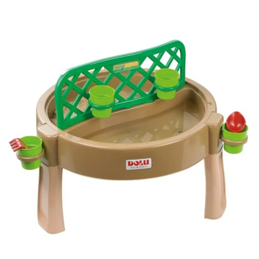 4-in-1 Activity Table with Gardening Sand and Water Play Brown and Green Includes Garden Bed and Toy Accessories for Toddlers a
4-in-1 Activity Table with Gardening Sand and Water Play Brown and Green Includes Garden Bed and Toy Accessories for Toddlers a