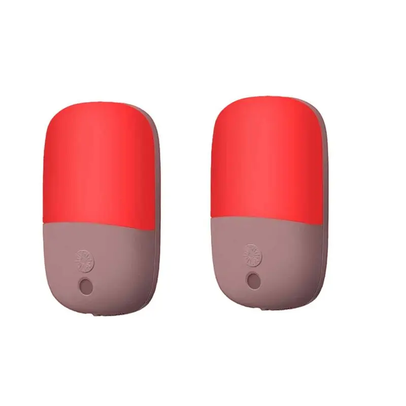 Simple Operation Plug-In Wall LED Night Light 2 Pack 670Nm Red Light For Sleep, Featuring Dusk-To-Dawn Sensor EU Plug
Simple Operation Plug-In Wall LED Night Light 2 Pack 670Nm Red Light For Sleep, Featuring Dusk-To-Dawn Sensor EU Plug
