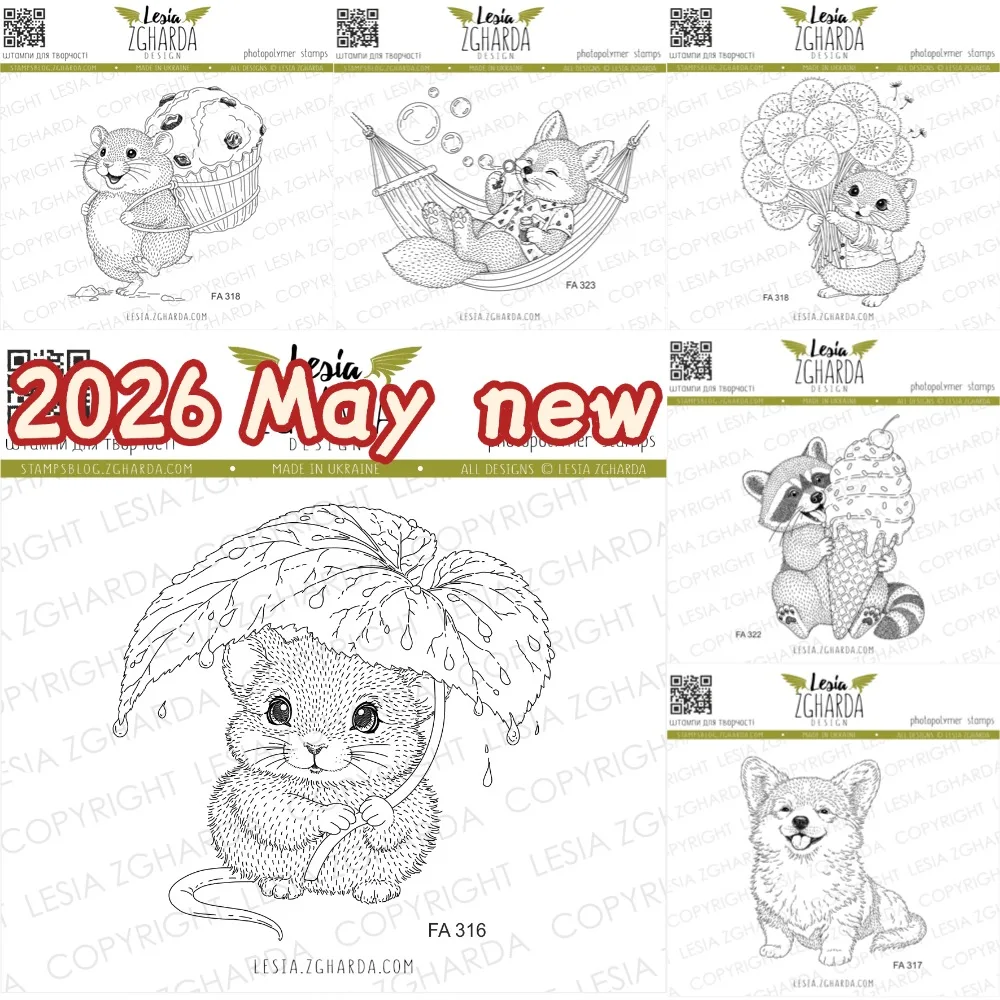 2026 May new animal Medal Framework clear silicone stamps for DIY scrapbooking craft supplies stamp photo album card making
2026 May new animal Medal Framework clear silicone stamps for DIY scrapbooking craft supplies stamp photo album card making
