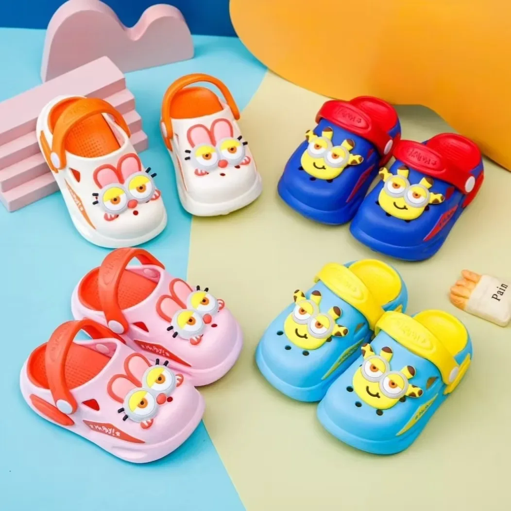 Children's Sandals and Slippers Cartoon Soft Sole Anti Slip Children's Shoes Girls' Indoor Home Shoes Boys' Sandals Kids Shoes
Children's Sandals and Slippers Cartoon Soft Sole Anti Slip Children's Shoes Girls' Indoor Home Shoes Boys' Sandals Kids Shoes