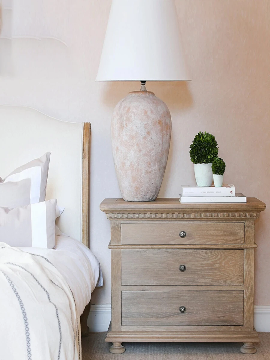rural solid wood bedside table French three-pump locker Bedside cabinet Small simple retro narrow cabinet Storage cabinet
rural solid wood bedside table French three-pump locker Bedside cabinet Small simple retro narrow cabinet Storage cabinet