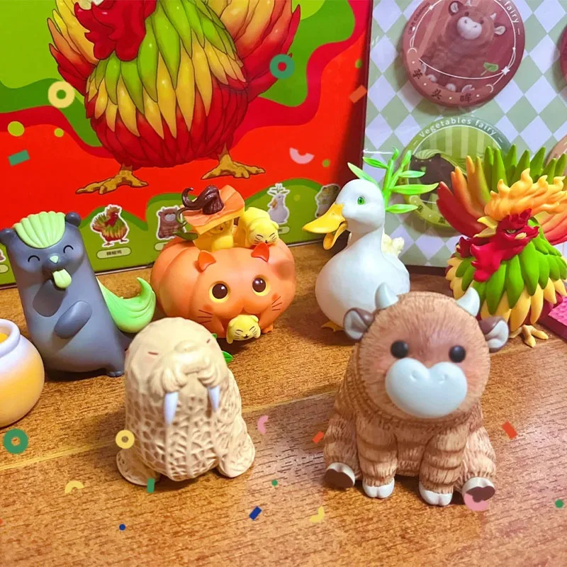 Original Second Round Fruit Vegetable Animal Elf Blind Box Car Decoration Desktop Ornament Gift Children'S Toys
Original Second Round Fruit Vegetable Animal Elf Blind Box Car Decoration Desktop Ornament Gift Children'S Toys