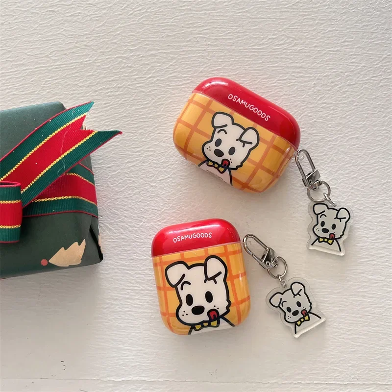 White Dog Pendant Case for AirPods 4 Airpod 1 2 3 Pro Pro2 Bluetooth Earbuds Charging Box Protective Earphone Case Cover
White Dog Pendant Case for AirPods 4 Airpod 1 2 3 Pro Pro2 Bluetooth Earbuds Charging Box Protective Earphone Case Cover